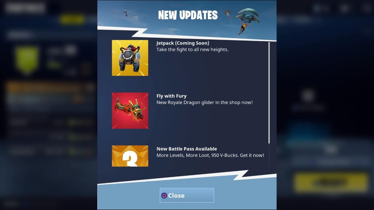 How Jetpacks may be Incorporated into Fortnite