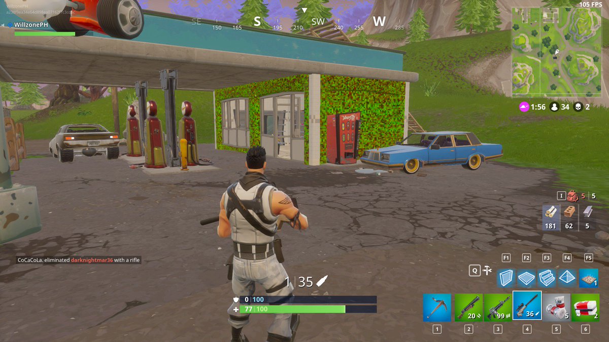Fortnite Battle Royale Gas Station
