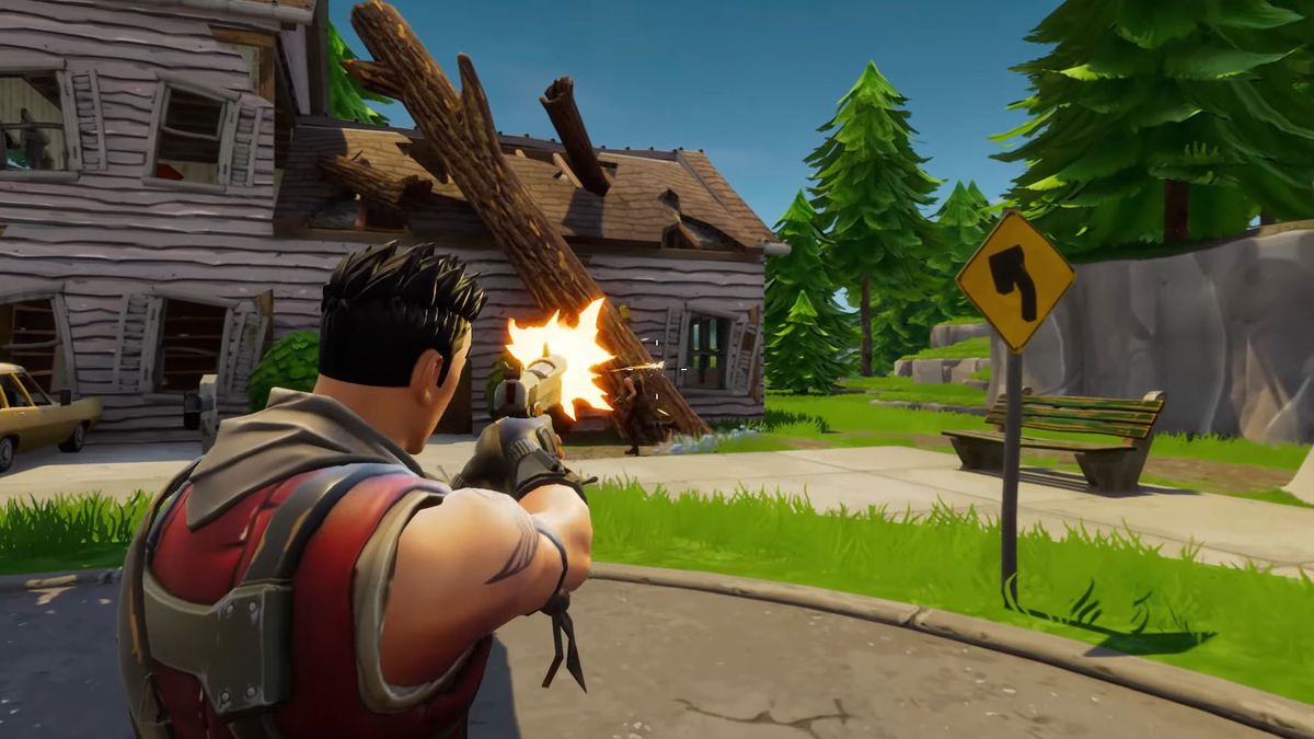 Fortnite Battle Royale Shooting Test