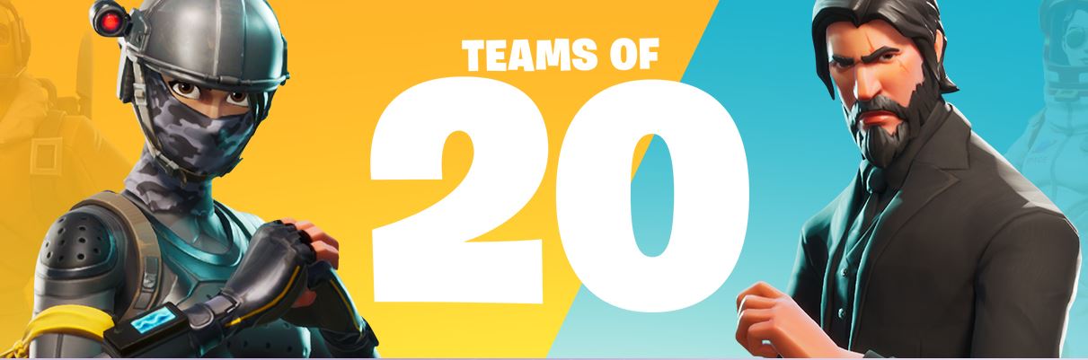 Update/Patch Notes V.3.2.0 – New 5 Teams of 20 LTM!