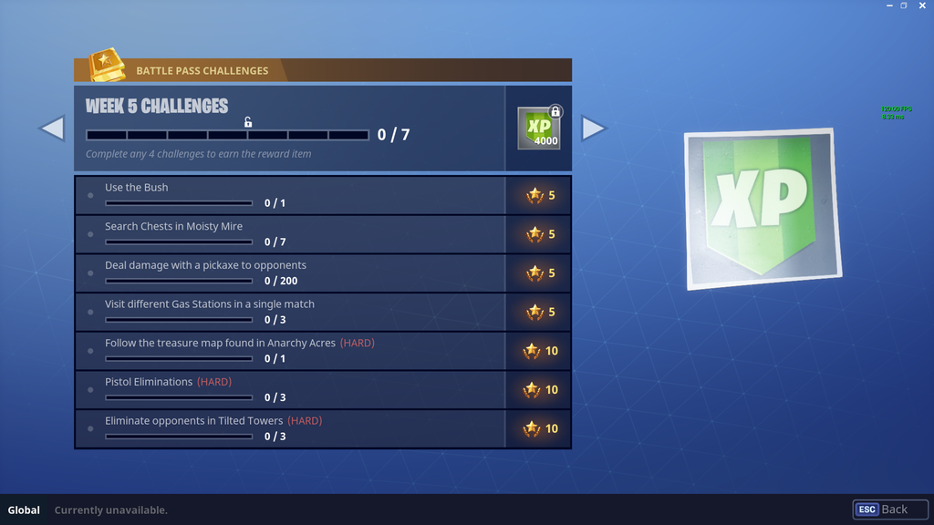 Fortnite Battle Royale Season 3, Week 5 Challenges