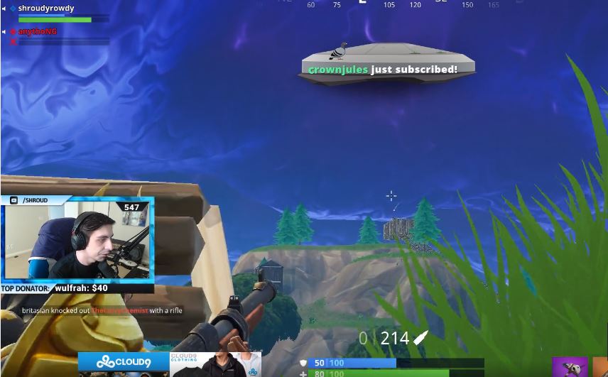 Shroud Hits Insane Hunting Rifle Shot