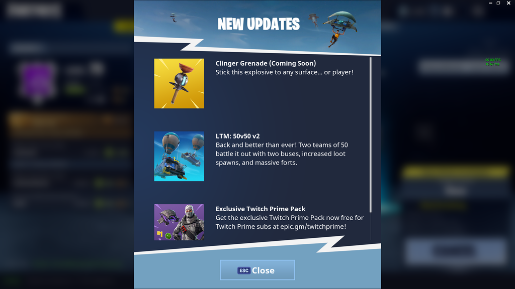 Fortnite Clinger Grenade
