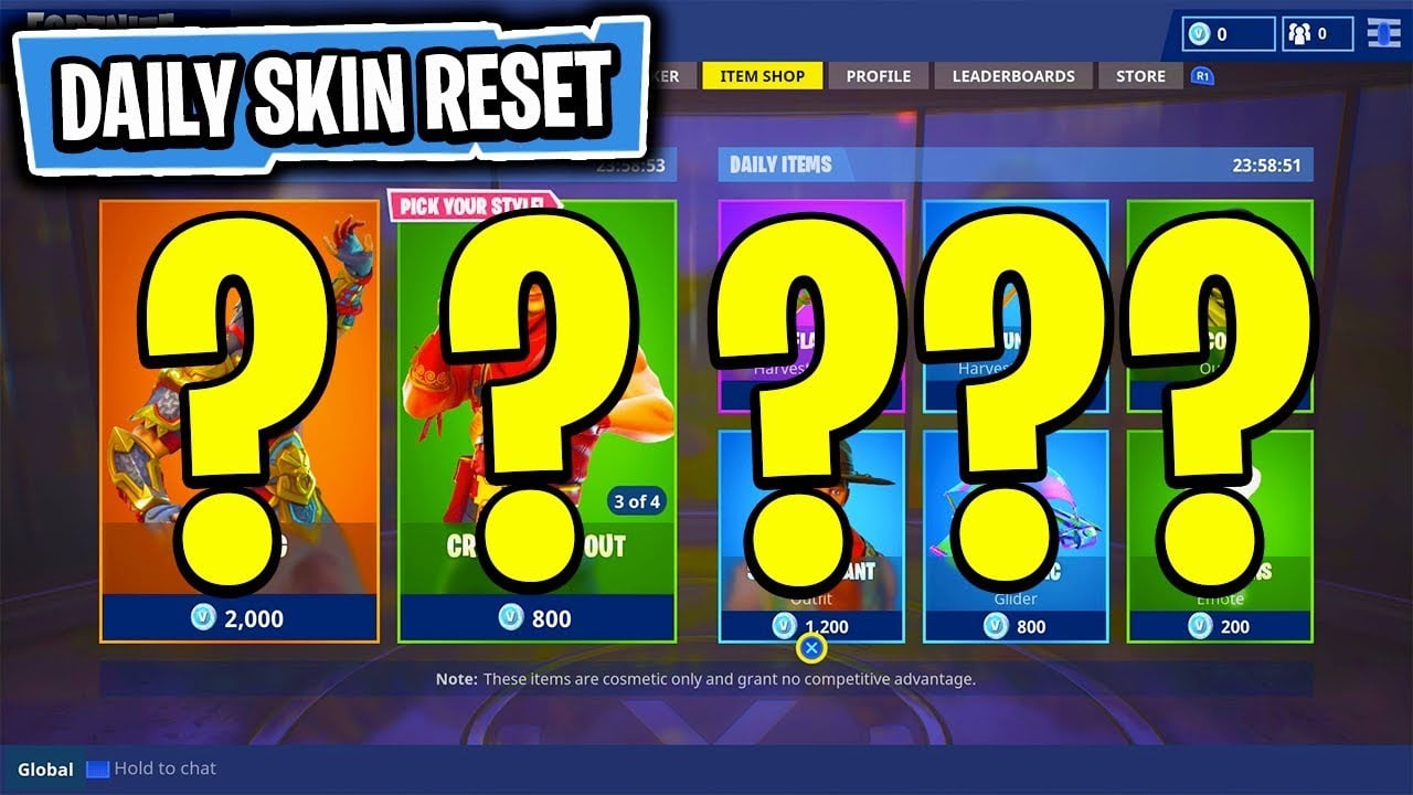 Fortnite Item Shop - Daily Items
