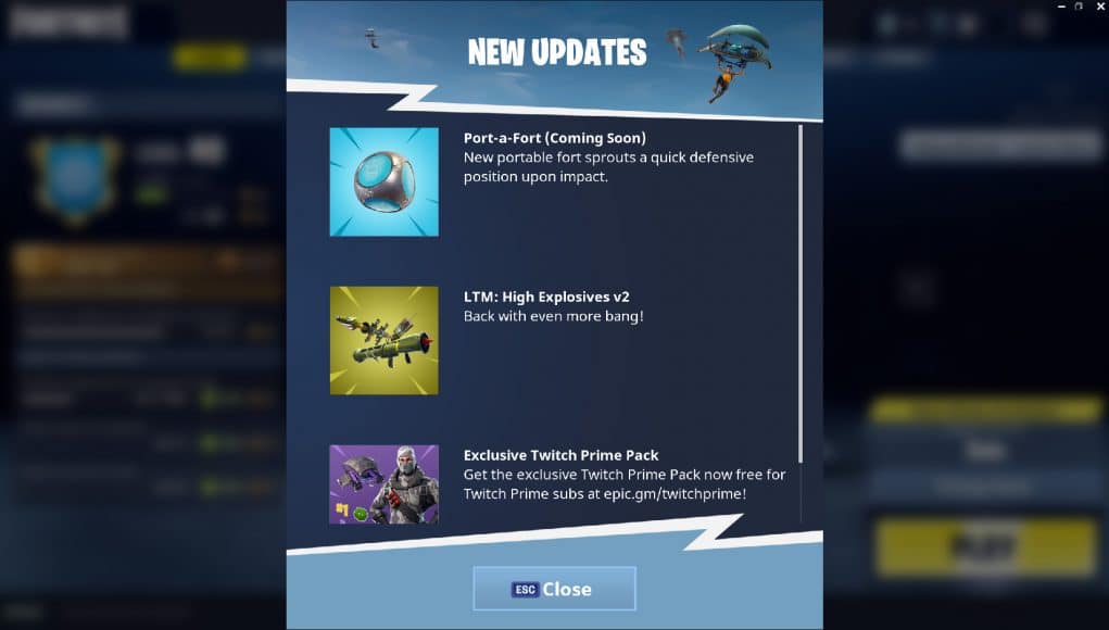Port-A-Fort Fortnite Battle Royale