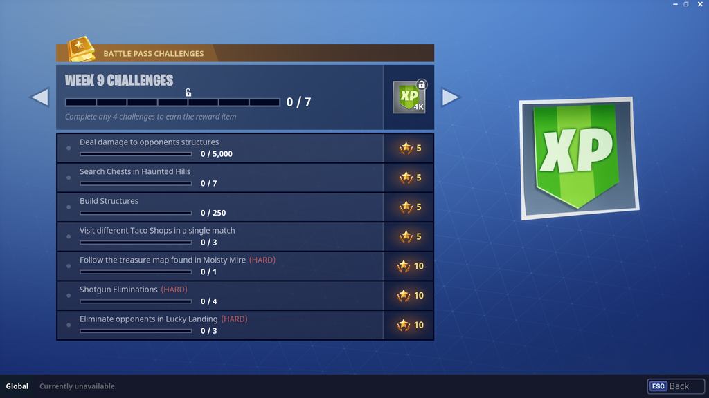 Fortnite Challenges Season 3 Week 9