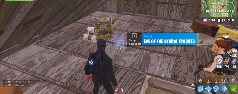 Eye of the Storm Tracker Backpack Item