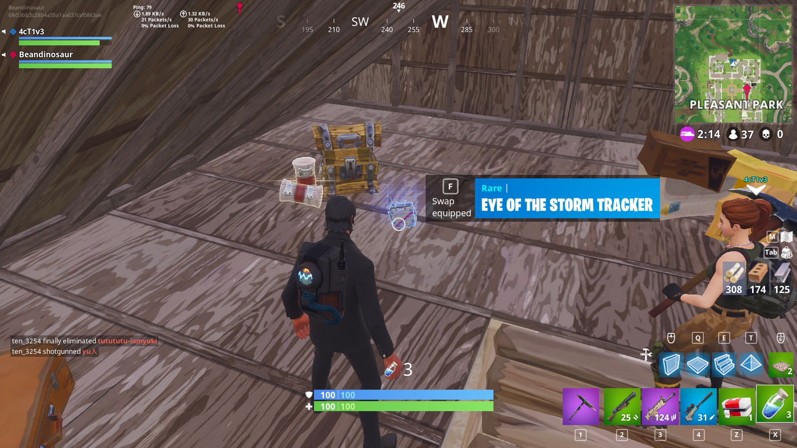 Eye of the Storm Tracker Backpack Item