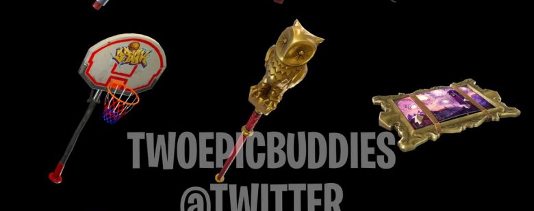 Fortnite Leaked backblings pickaxes glider