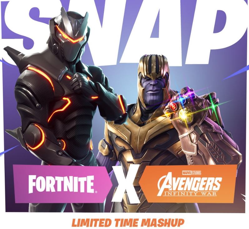 Fortnite & The Avengers: Infinity War Limited Time Mashup