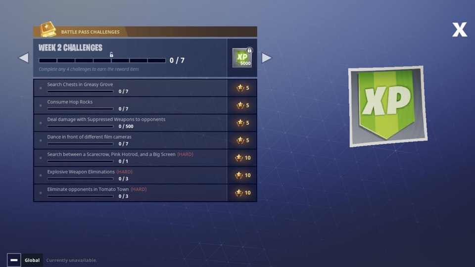 Season 4, Week 2 Challenges