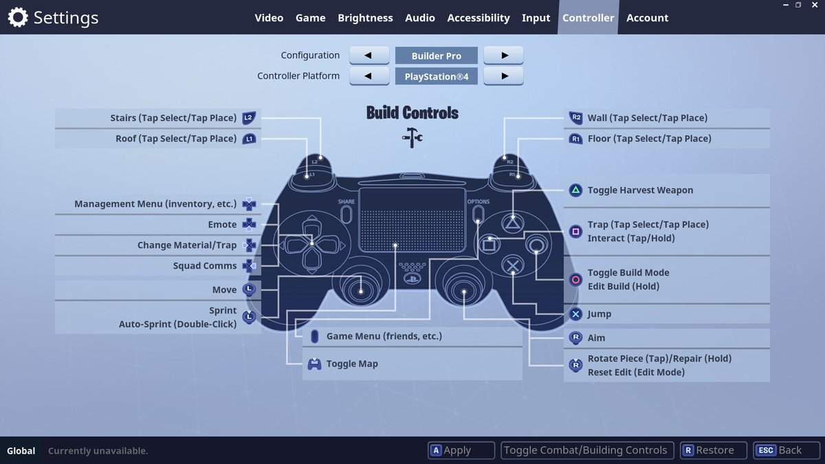 Builder Pro Playstation Controller