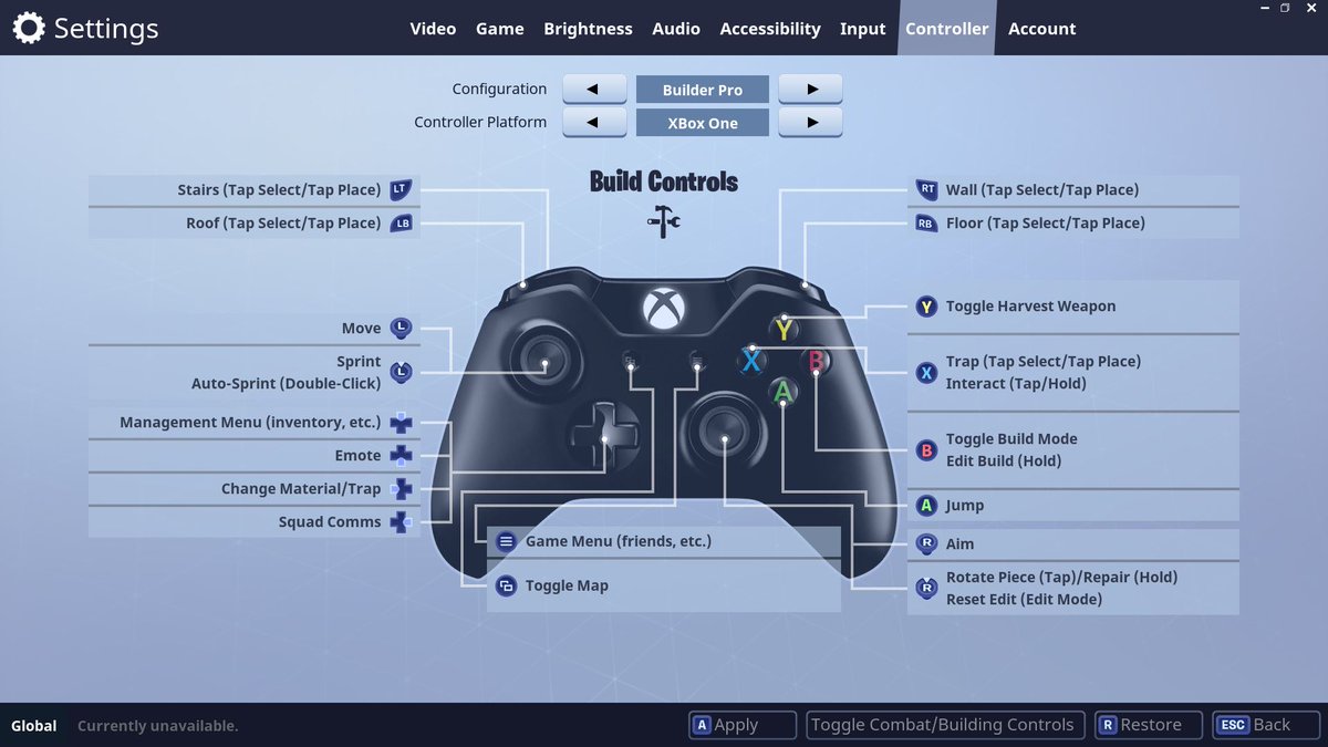 Builder Pro Xbox Controller