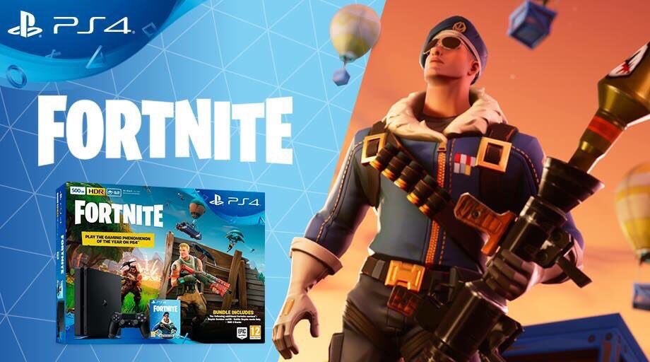 Fortnite Battle Royale Exclusive Fortnite Skin PS4 Bundle