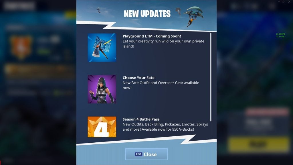 Fortnite Playground LTM