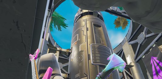 Fortnite Rocket in Enemy Lair