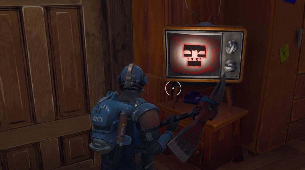 Fortnite TVs season 4 5 warning screen