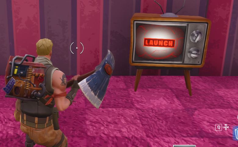 Fortnite Launch Showing on TV's