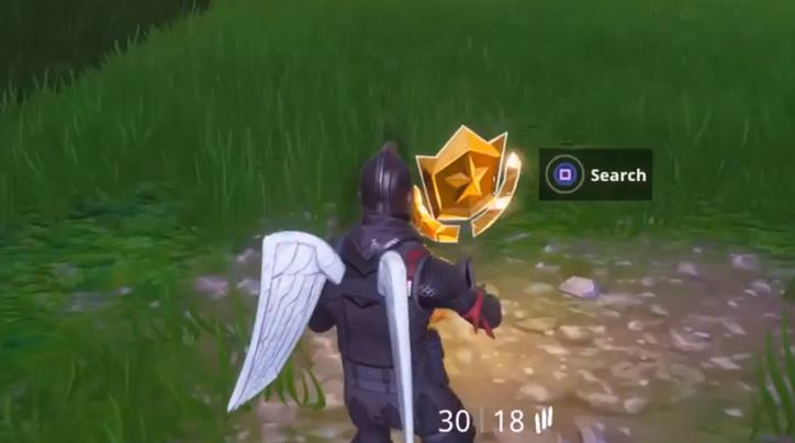 Search between a Bear, Crater, and a Refrigerator Shipment Battle Star Location
