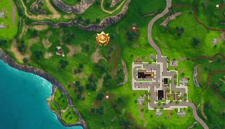 Search between a Playground, Campsite and a Footprint Battle Star Exact Location