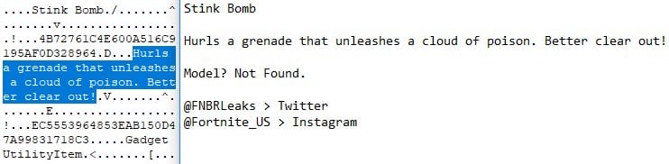 Stink Bomb Description