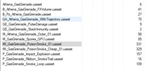 Stink Bomb / Grenade Files