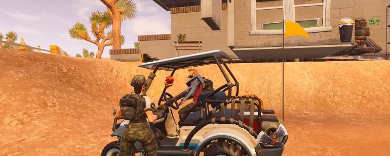Fortnite ATK Under the map Glitch