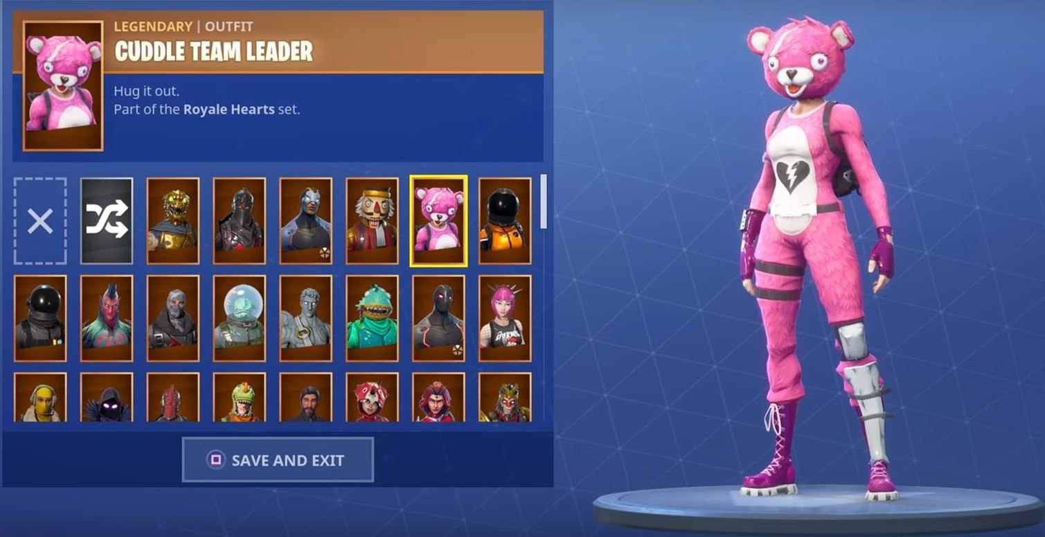 Fortnite Skin Locker