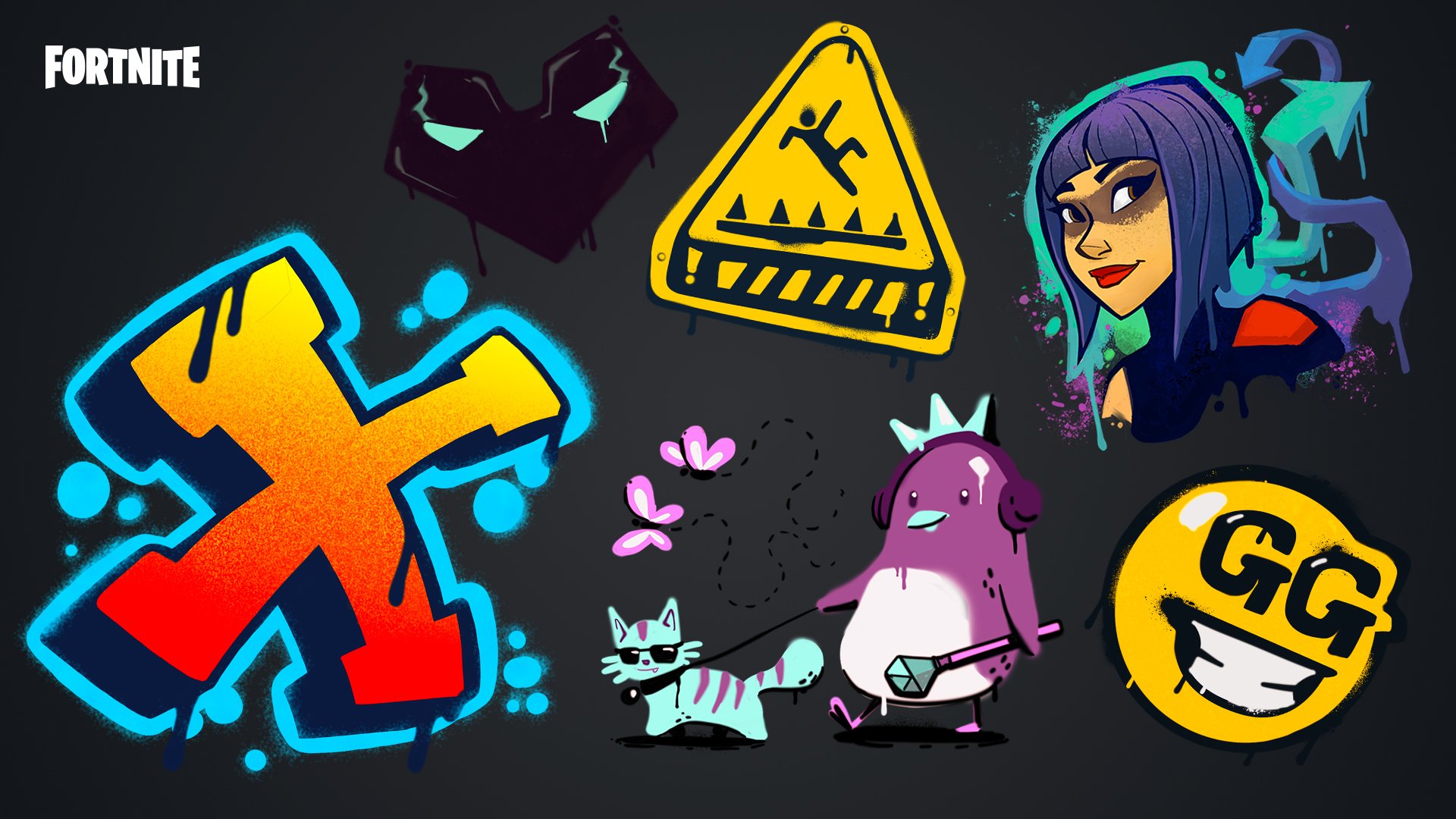 Fortnite Sprays