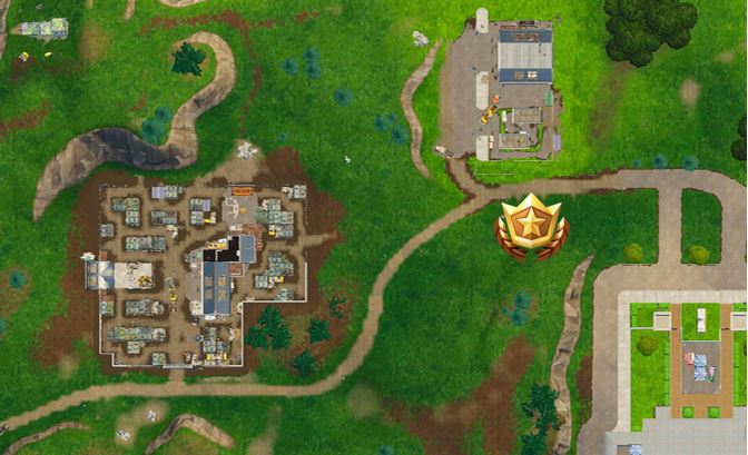 Search between movie titles in Fortnite Location