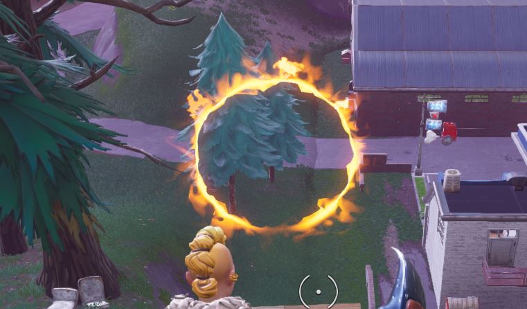 Flaming Hoop in Fortnite Battle Royale