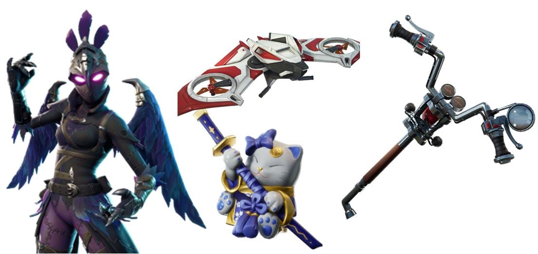 All v5.3 Leaked Fortnite Cosmetics – Skins, Gliders, Pickaxes, Emotes, Back Blings