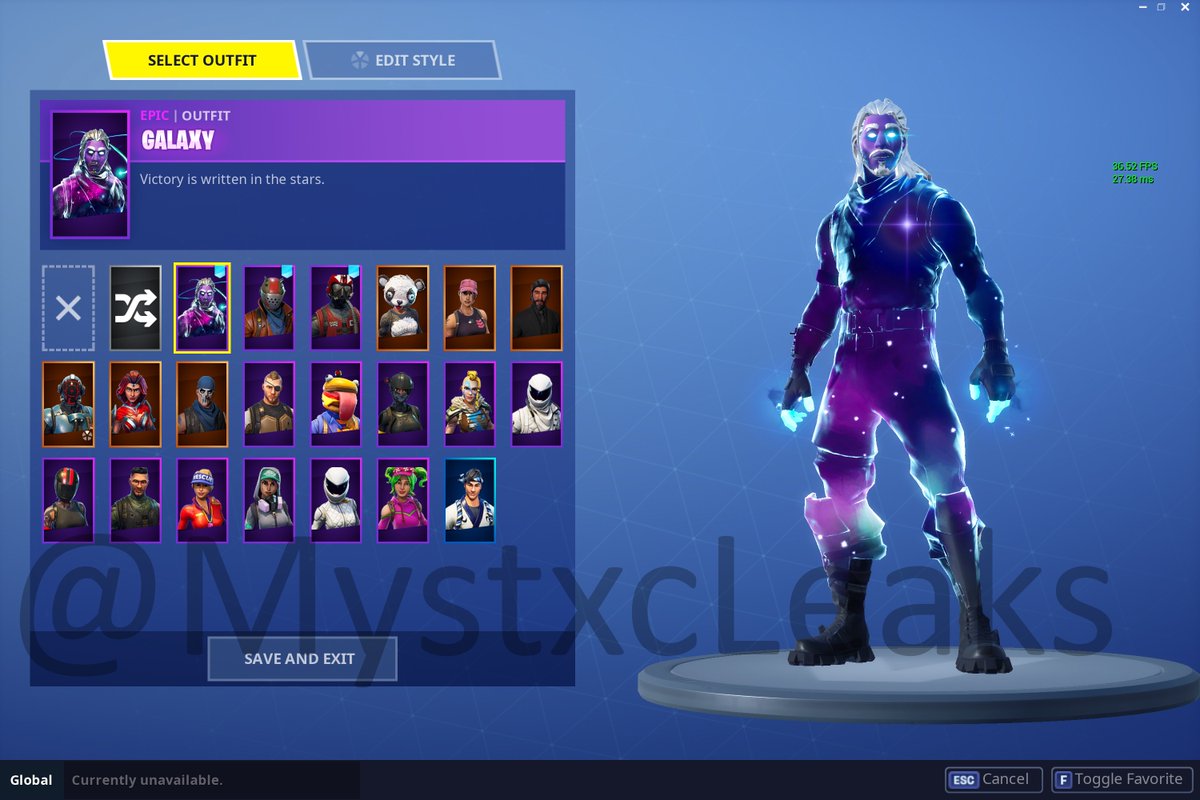 Fortnite Galaxy Skin