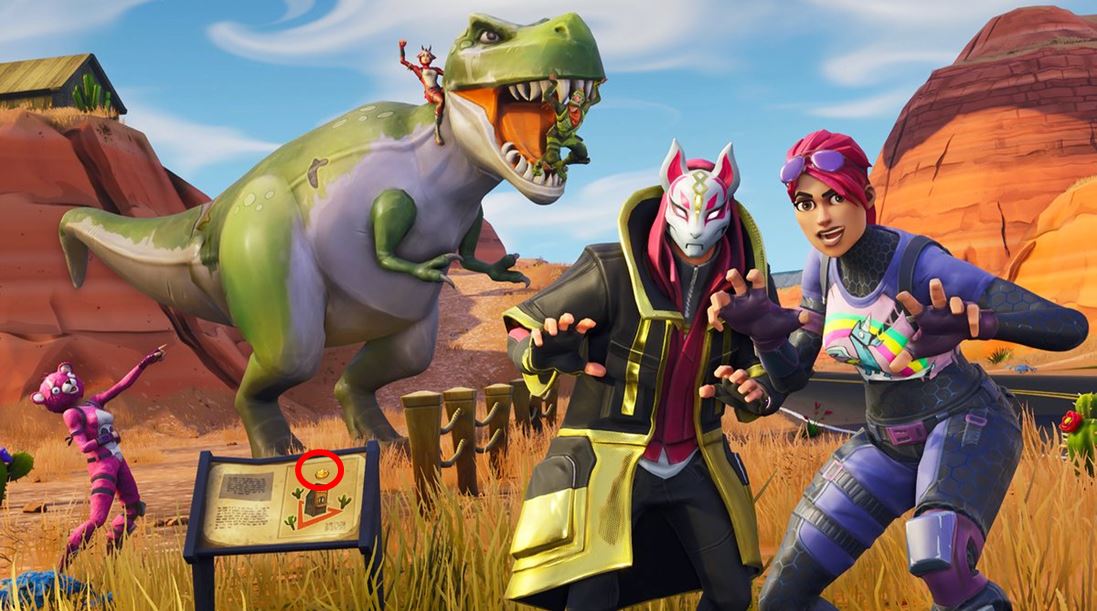 Fortnite Road Trip Loading Screen # 5 - Week 5 Battle Star Location