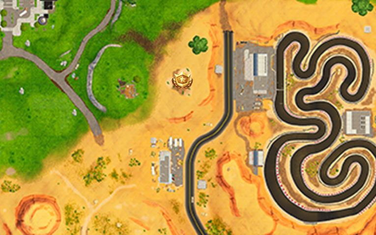 Fortnite Road Trip Loading Screen # 5 - Week 5 Hidden Battle Star Location