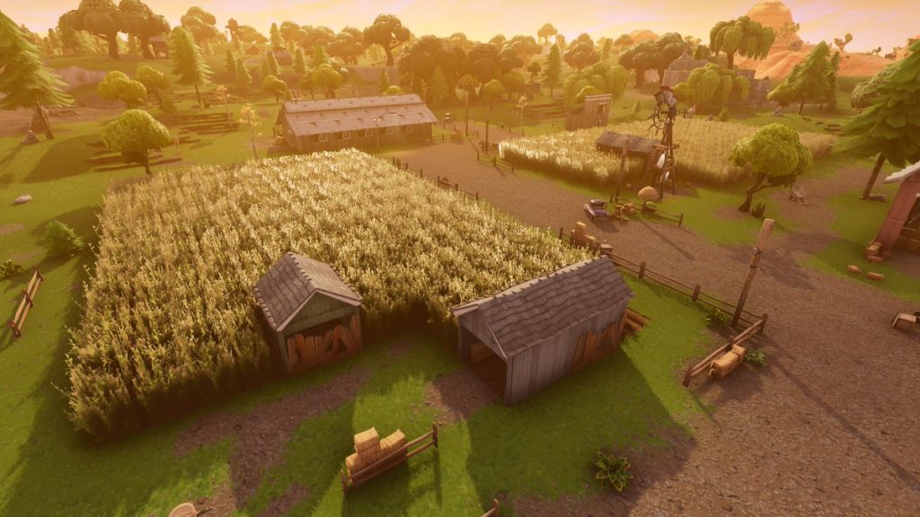 Fortnite Corn Fields Map