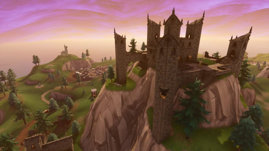 Haunted Castle Fortnite Location on Map