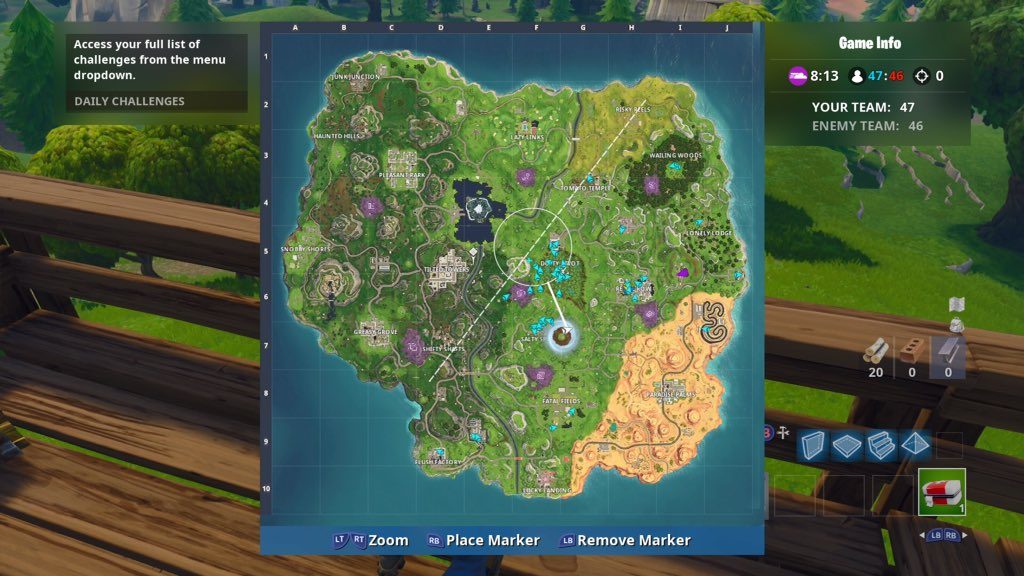 Loot Lake Floating Island over Salty Springs