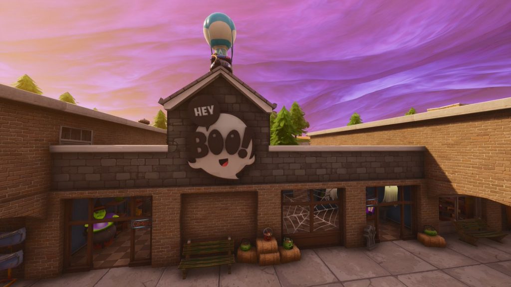 Retail Row Halloween Shop Fortnite