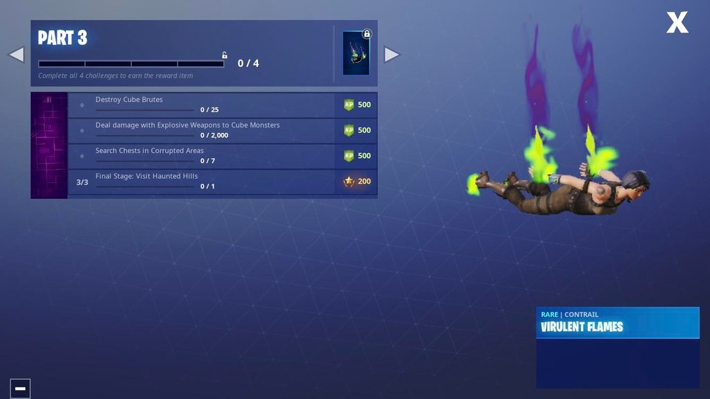 Haunted Hills Fortnitemares glitch