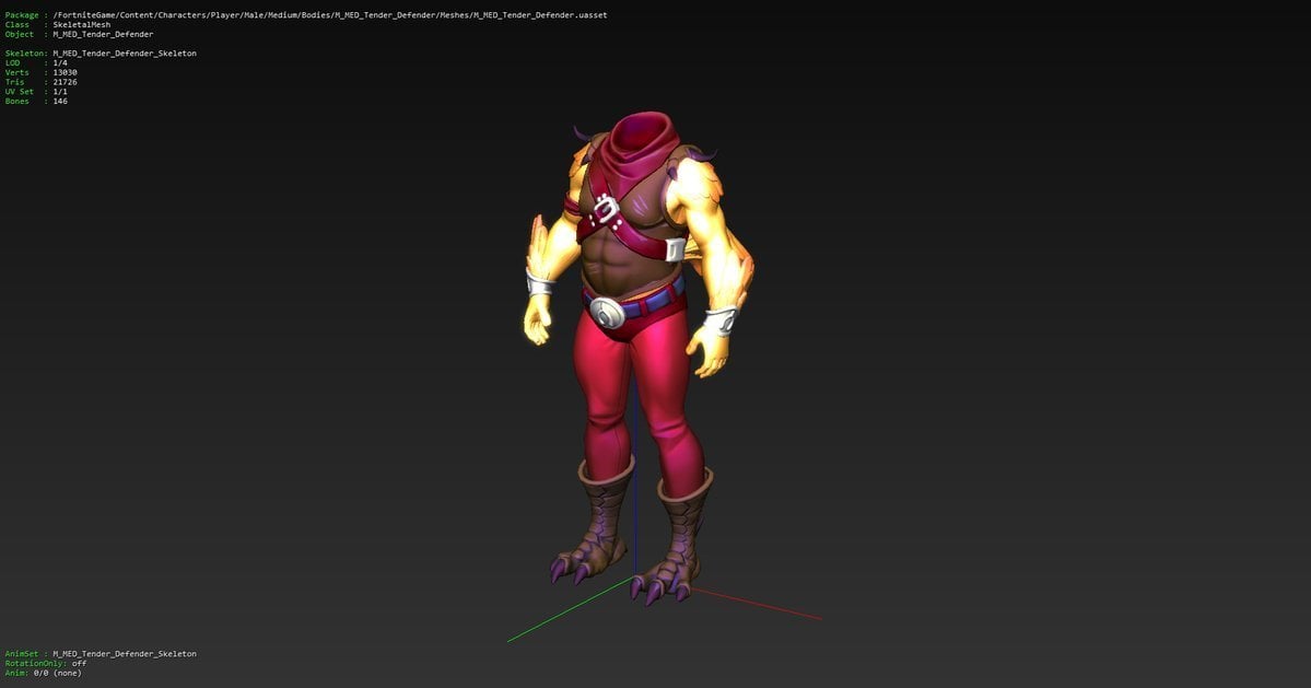 Chicken Tender Defender Fortnite Skin