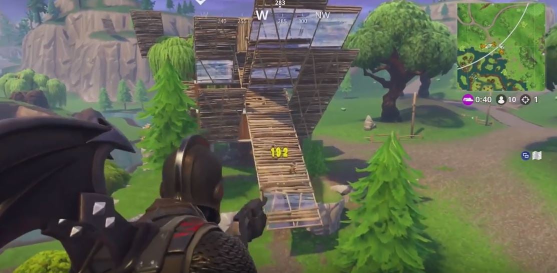Fortnite Heavy Assault Rifle Gameplay