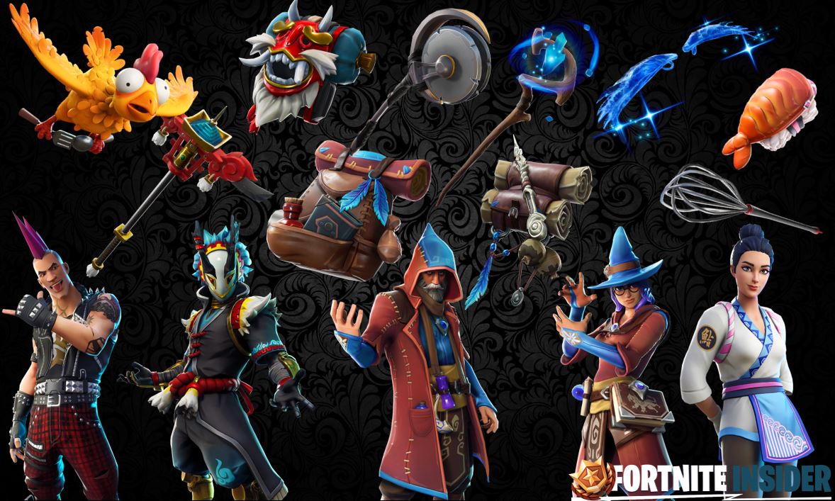 Fortnite Leaked Skins and Cosmetics V6.30