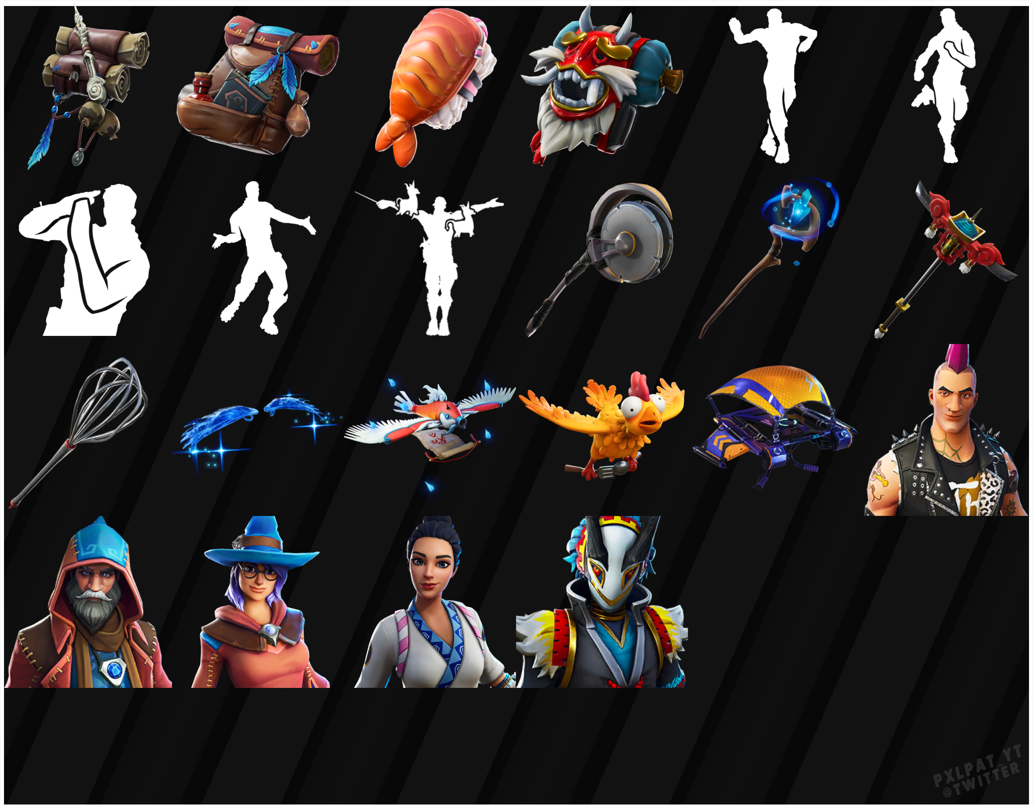 v6.30 leaked cosmetics