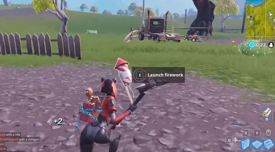 Fortnite Season 7, Week 4 Challenges - Fireworks