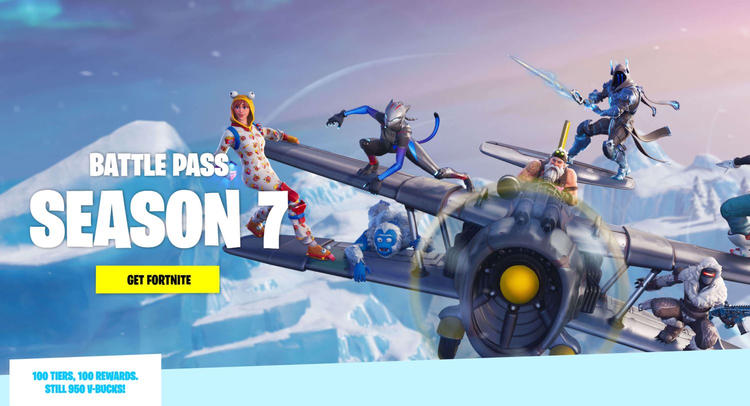 Fortnite Season 7 All Battle Pass items cosmetics and skins
