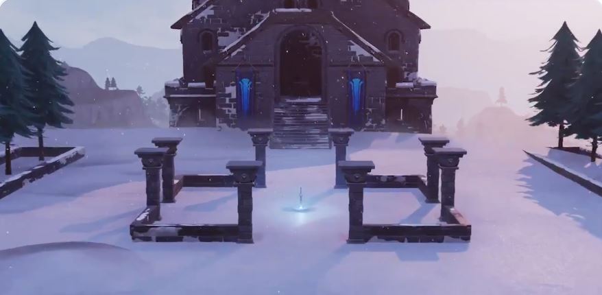 Fortnite Sword Location - Polar Peak