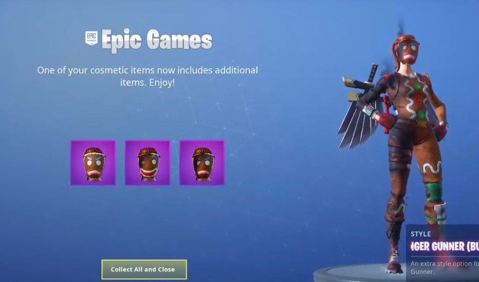 Ginger Gunner Skin Options