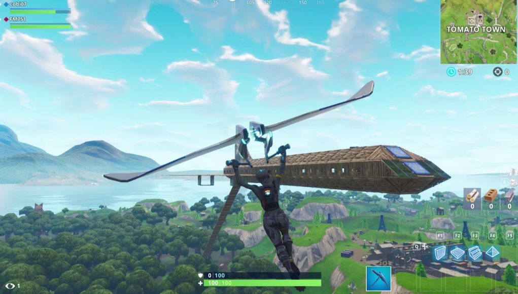 Fortnite Bumble Plane