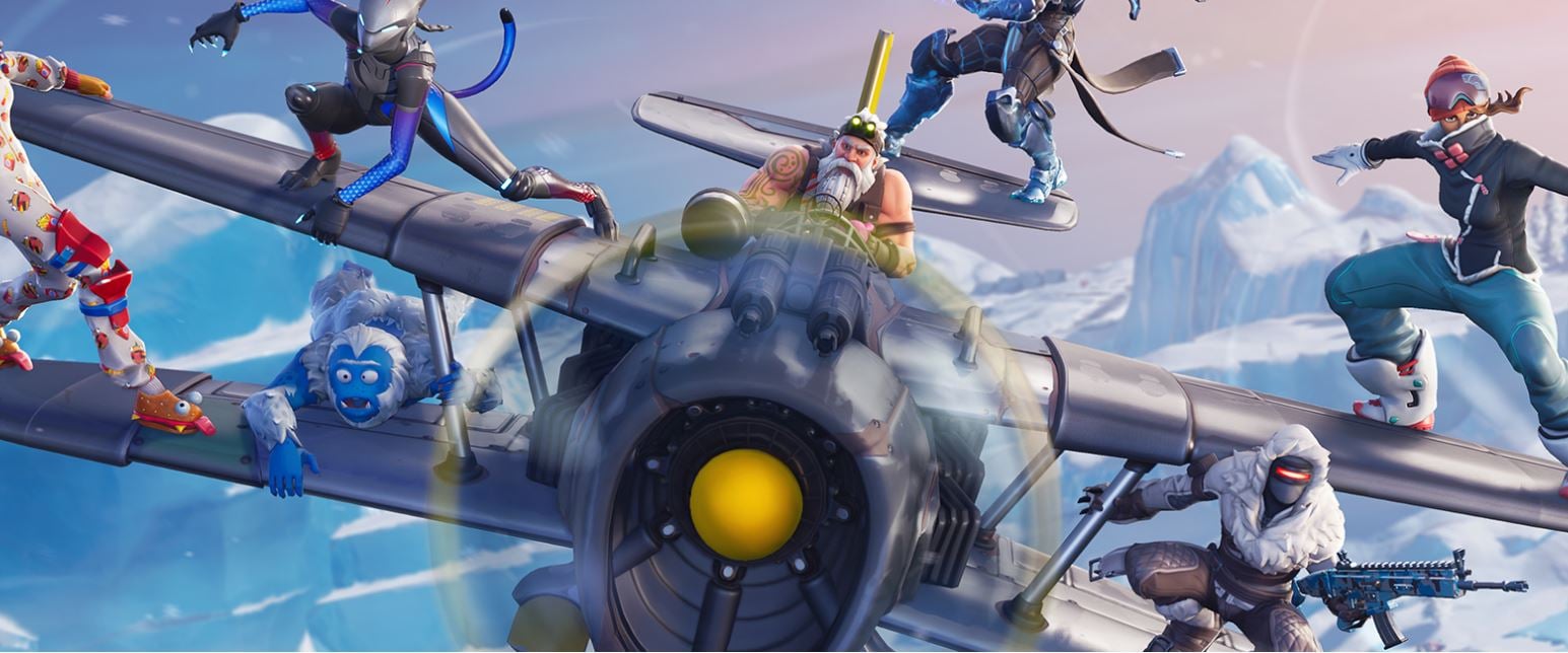 Fortnite Season 7 X-4 Stormwing Plane